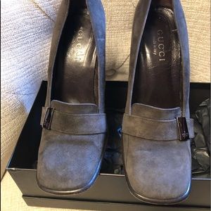 Gucci suede shoes